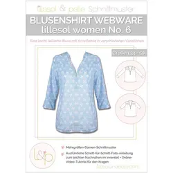 Lillesol Women Papierschnittmuster No.6 Blusenshirt Webware von lillesol & pelle