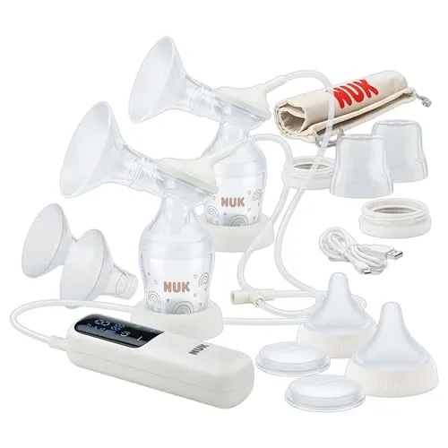 NUK Soft & Easy elektrische Doppel-Milchpumpe von NUK