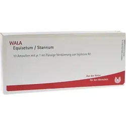 Equisetum/Stannum Ampullen 10X1 ml