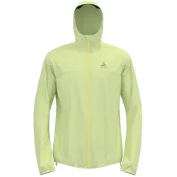 Odlo Zeroweight ECO Herren Laufjacke - Gelb/Gold - XL - Laufbekleidung, wasserabweisend und ideal für alle Wetterbedingungen, damit du ungestört laufen kannst.