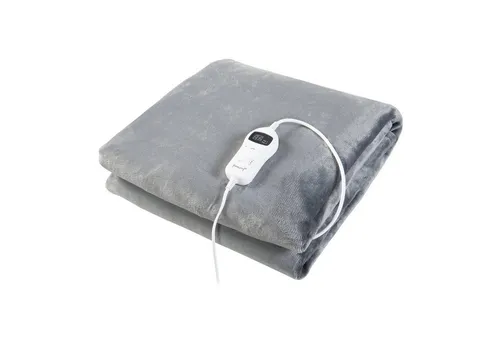[en.casa] Elektrische Heizdecke Archi 200 x 150 cm - Heizdecke mit 10 Heizstufen und 10-Stunden Timer, sorgt für schnelle Wärme und individuellen Komfort, ideal für kalte Winterabende.