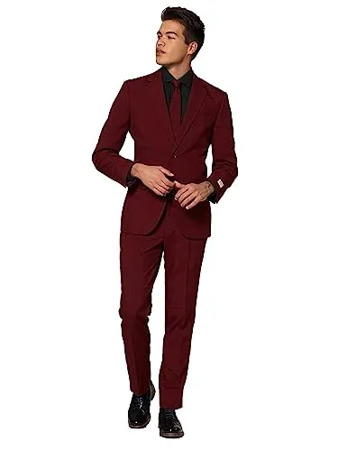 Opposuits Anzug Blazing Burgundy in rot von OppoSuits