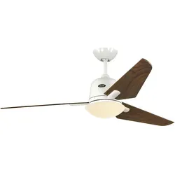 Eco Aviatos 132 Ventilator mit Licht - Energiesparender Deckenventilator Ø 132 cm mit Fernbedienung, ideal für Räume bis 25 m². Inklusive Lichtset und vielseitigen Funktionen für Sommer- und Winterbetrieb.