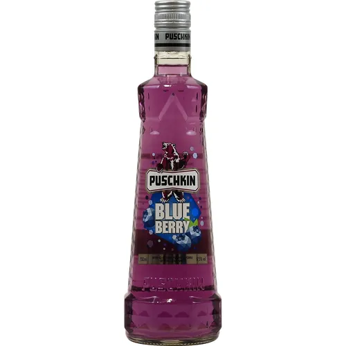 Puschkin Blue Berry Heidelbeer Wodka 0,7 Liter