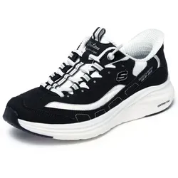 Skechers Damen-Sneaker BKW schwarz/weiß, 40 EU - Bequeme Slip-Ins für müheloses Anziehen. Das exklusive Fersenkissen sorgt für sicheren Halt. Weiche Materialien umhüllen Ihre Füße und bieten ultimativen Komfort. Leichte Zwischensohle passt sich perfekt an und macht jeden Schritt angenehm.