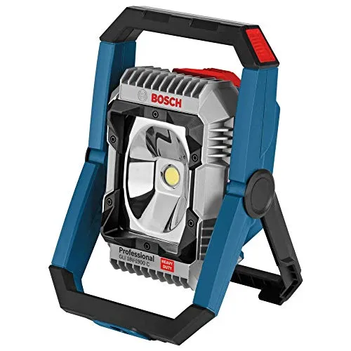 Bosch Professional GLI 18V-1900 C Akku-Baustellenlampe, bis zu 100 min Leuchtdauer pro Ah, maximal 1900 lm, IP64, ein Stück, 0601446500