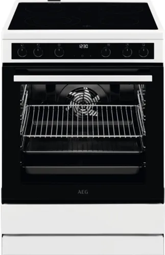 AEG Standherd CCB6445BBW | 60cm Glaskeramik-Kochfeld von AEG