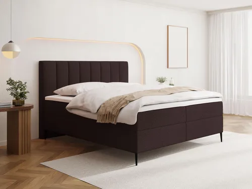 Boxspringbett mit Bettkasten 180x200 cm – H4 Taschenfederkern & Topper - Elegantes Boxspringbett mit Bettkasten für optimale Ordnung. Die 7-Zonen Taschenfederkern-Matratze (H4) bietet stabilen Halt, während der 5 cm Topper für zusätzlichen Komfort sorgt. Wählen Sie zwischen stilvollem Boucle oder Samt!