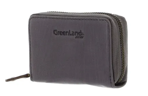 GreenLand Nature Kartenetui Card Case aus echtem Rindsleder mit RFID-Blocker