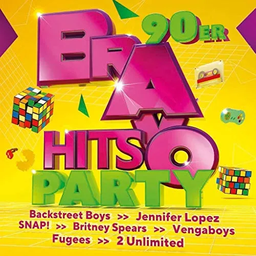 Bravo Hits Party-90er - Die besten Hits der 90er Jahre, perfekt für jede Party! Erlebe den nostalgischen Sound der 90er in dieser einzigartigen Compilation.