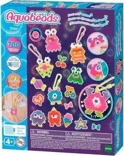 Aquabeads - Verrückte Monster Bastelset, Basteln