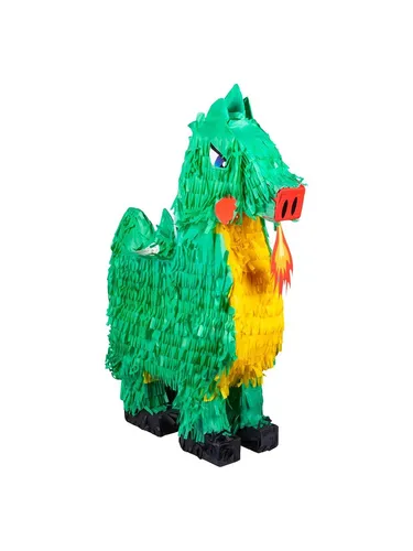 Boland 30947 - Drachen Pinata für Kindergeburtstag - Piñata in Drachenform, 49 x 47 x 10 cm, ideal für Geburtstagsfeiern und Mottopartys. Ungefüllt, bereit zum Befüllen mit Süßigkeiten und Spielzeug für unvergesslichen Spaß!