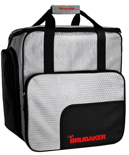 BRUBAKER Sporttasche Skischuhtasche mit Rucksackfunktion - Die BRUBAKER Skischuhtasche bietet eine praktische Stiefel-Garage und genügend Platz für Helm und Zubehör. Mit wasserabweisendem Innensack und komfortablen Tragegurten ideal für jeden Wintersportler.