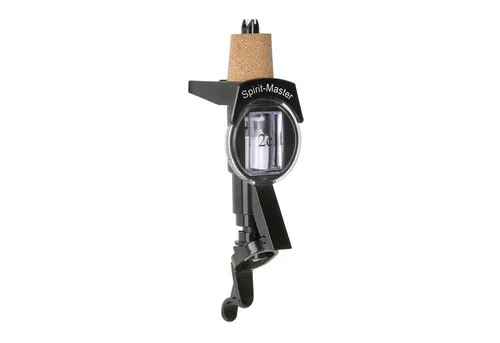 ich-zapfe Spirit Master - Portionierer 2 cl - Ausgießer für die Flasche, ermöglicht schnelle und exakte Portionierung ohne Tropfen, ideal für 3-4,5 Liter Flaschen, hygienisch und mit elegantem Design.