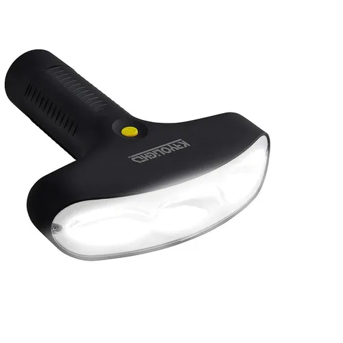 KryoLights LED-Taschenlampe mit 180°-Lichtfeld-Technologie, 600 lm, 7,2 W, IP44