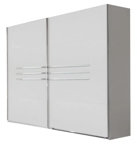 Wimex Schlafzimmer-Set Anna, 4-tlg Komplettzimmer - Modernes Schlafzimmer-Set »Anna« von Wimex mit glänzenden Akzenten und pflegeleichten Oberflächen. Inklusive Schwebetürenschrank, Nachttischen und Bett - ideal für individuelle Wohnwünsche.