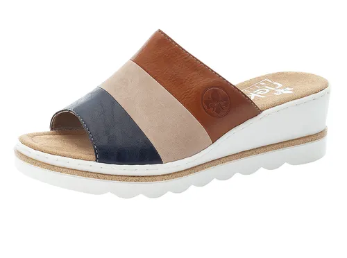 Rieker Damen Sandalen 67492 in blau von Rieker