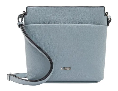 L.CREDI Olga Crossbody Bag Jeans Blue - Elegante Umhängetasche - Umhängetaschen für den Alltag, perfekt organisiert mit elegantem Design und idealen Maßen von 22 x 24 x 6 cm für jede Gelegenheit.