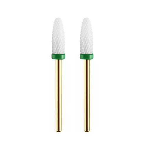 JCMASTER Premium Nagelfräser mit 2.35mm Bit für Gelnägel in weiß von JCMaster