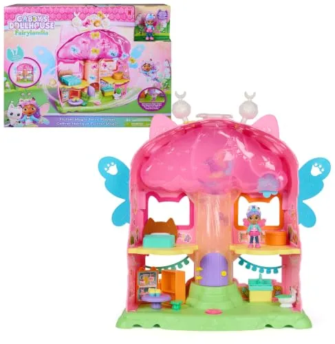 Gabby's Dollhouse Fairylandia Baumhaus mit fliegenden Feen
