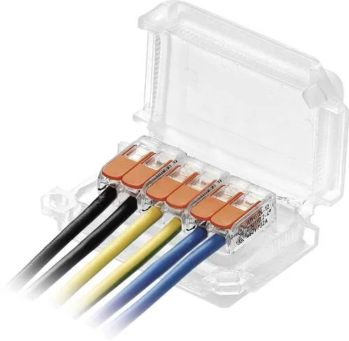 Grothe Mikro-Verbindungsmuffe HAPPY JOINT 6 für max. 6 Adern - Mikro-Verbindungsmuffe für bis zu 6 Einzeladern bis 4 mm². Mit IPX8 Schutzart, ungiftigem Gel gefüllt und UV-beständig. Ideal für langlebige Verbindungen in verschiedenen Anwendungen.