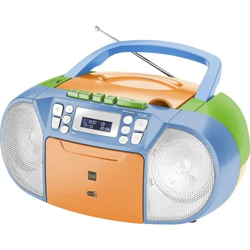 Dual DAB-P 210 Kassettenradio mit CD