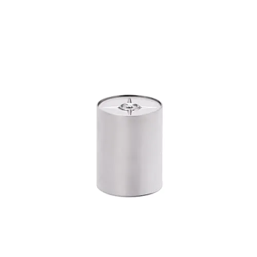 höfats - Spin Erhöhung 90 Silber - erhöht Tischkamin, Tischfeuer Spin um 9cm - aus Edelstahl - nur für Outdoor-Gebrauch - Zubehör für Spin Ethanolkamin