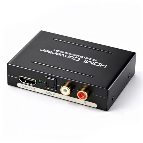 4K HDMI Audio Extractor – Optischer Splitter & Analog Audio Wandler