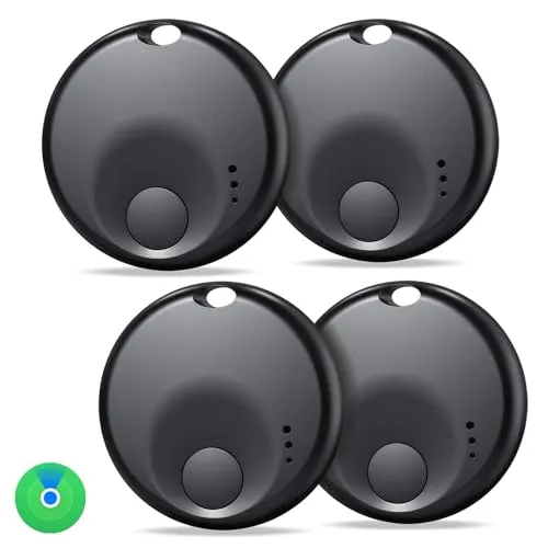 Focenat 4er-Pack Bluetooth Schlüsselfinder – Smart Air Tracker für iOS