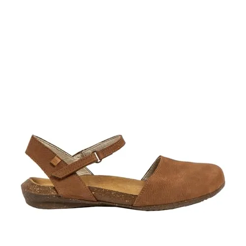 Produktbild El Naturalista Sandalen Leder Riemchensandalette, Wood