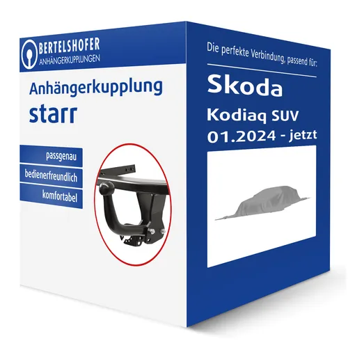 Starre Anhängerkupplung für Skoda Kodiaq SUV 2024