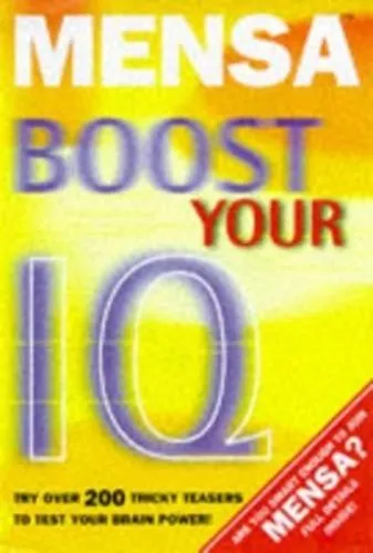 Harold Gale Carolyn Skitt Mensa Boost Your IQ (Taschenbuch) Mensa adult titles