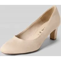 Tamaris Wide Fit Pumps mit ANTI-Slide-Sohle - Damen-Ballerinas mit bequemer Passform, stabilen Blockabsatz und ANTI-Slide-Sohle für optimalen Halt und Komfort.