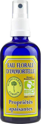 Blumenwasser BIO-Immortelle 100ml. BIO Helichrysum Italicum aus Korsika