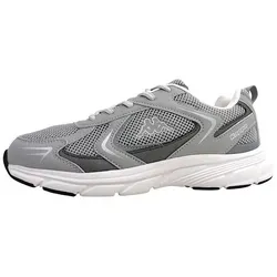 Kappa Sportschuh Trainingsschuh 42 EU - Silber - Sneaker in silberfarbenem Mesh-Design, ideal für Training und Freizeit, mit bequemer Gummisohle für optimalen Halt.