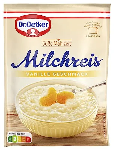 Milchreis Vanille-Geschmack von Dr. Oetker