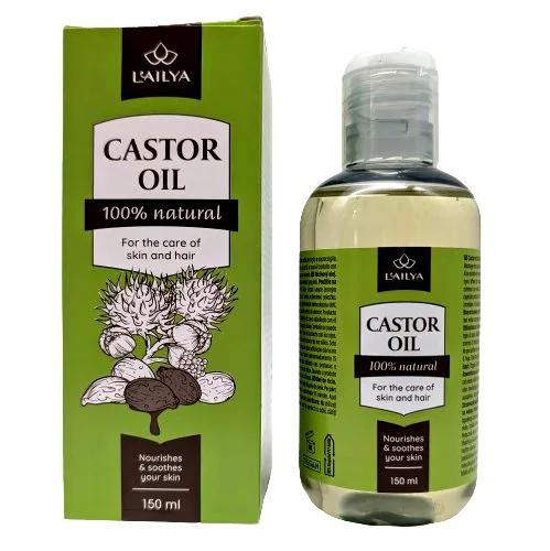 100% Natural Castor Oil Rizinusöl für Haut und Haar 150ml