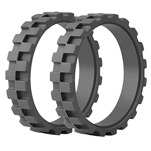 MIRTUX Reifen | Ersatzgummi Kompatibel mit Roomba 500, 600, 700, 800, 900, E, i, S | Ersetzt das Seitenrad Ihres Roboters | Ersatzteil kompatibel mit iRobot Roomba | Hohe Qualität und Langlebigkeit