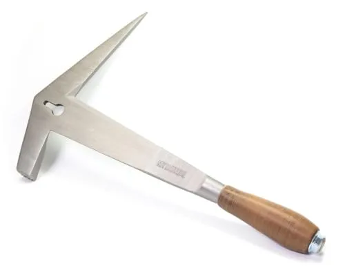 Linker Schieferhammer mit Ledergriff Hammer Schiefer rheinische Form Linkshänder