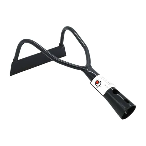 Polar Bügelzughacke 15,5 cm Gartenhacke Stahl Hacke Rot Profi-Qualität, Gerätestiel:ohne Stiel