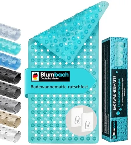 Badematten & Badteppiche Türkis von BLUMBACH