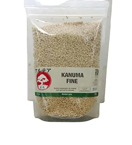 Kanuma Feinsubstrat Bonsai 1,6 Liter - Spezielles Substrat für Bonsai - Professioneller Erde