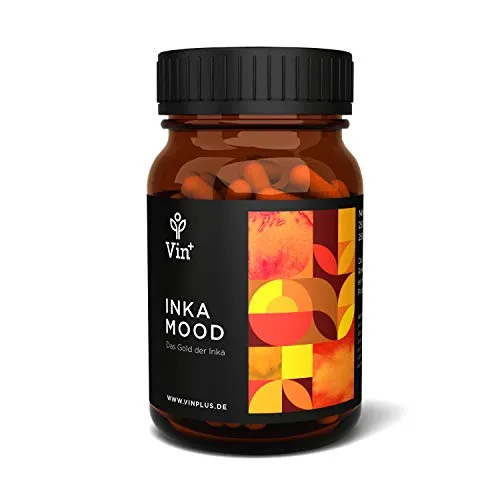 Produktbild Vinplus Inka Mood | Das Gold der Inkas aus Amaranth & Quinoa | 120 Kapseln | Hochdosiert
