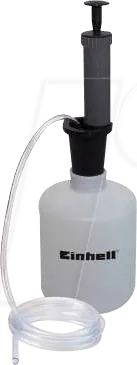 Original Einhell Öl- und Benzinabsaugpumpe - Flüssigkeitsextraktoren – Handliche Pumpe mit 1,6 Liter Behälter, ideal zum einfachen Auspumpen von Benzin und Öl aus Tanks und Fässern.