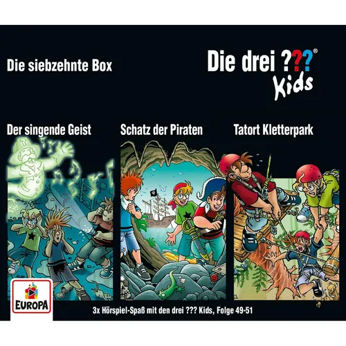 Europa Die drei DREI FRAGEZEICHEN kids - 17 Box (F49-51) (75987502)