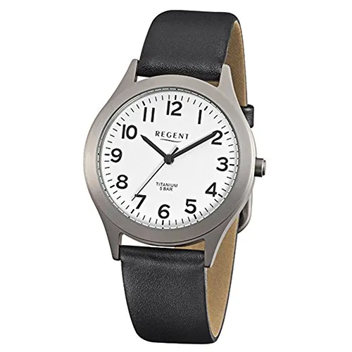 Regent Herrenarmbanduhr Titan 1320.90.19 Leder F842 von Regent