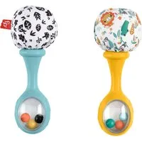 Fisher-Price Babys Rumba-Rasseln mit Stoff