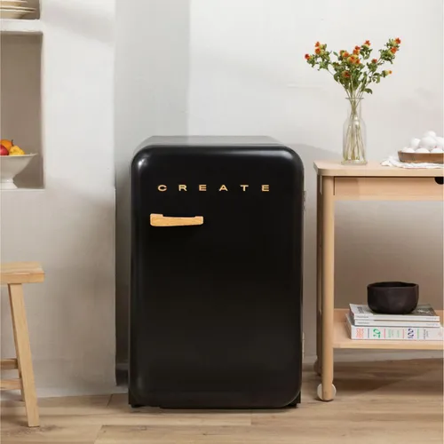 CREATE RETRO FRIDGE 83.5 WOOD