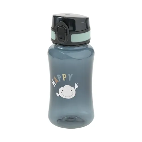 LÄSSIG Kinder Trinkflasche 420ml BPA-frei auslaufsicher/Drinking Bottle Tiny Outdoor Cloud