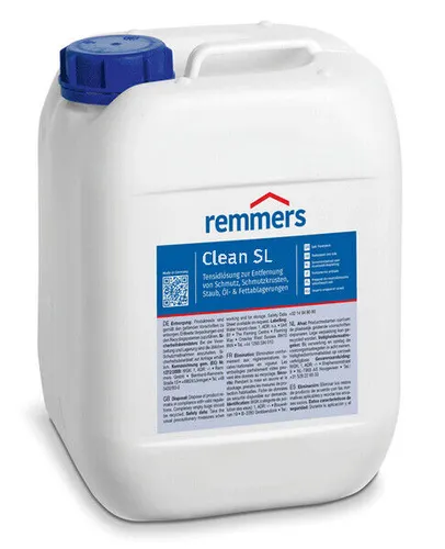 Remmers Clean SL 5kg - Effektiver Schmutzlöser - Flüssigreiniger, ideal für hartnäckige Verschmutzungen und sorgt für eine gründliche Reinigung.